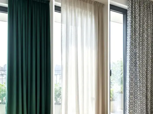 Double rideaux élégants sur mesure — rideau marocain TOWKIA Tanger